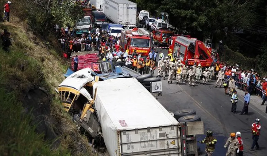 Tragedie rutieră în Honduras. Sunt cel puţin 23 de morţi şi 39 de răniţi