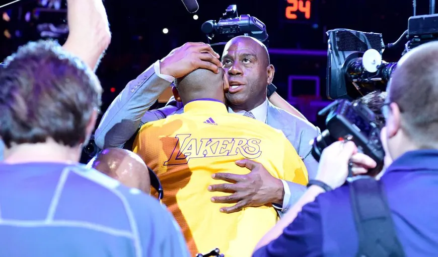 Celebrul „Magic” Johnson revine în baschet. Este noul preşedinte al lui LA Lakers