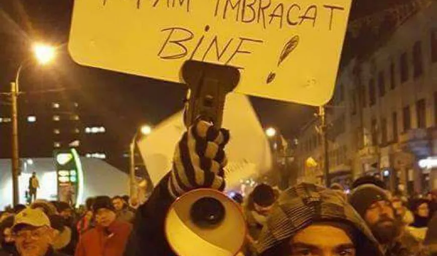 A 12-a zi de proteste: Peste 10.000 de oameni au cerut demisia Guvernului Grindeanu