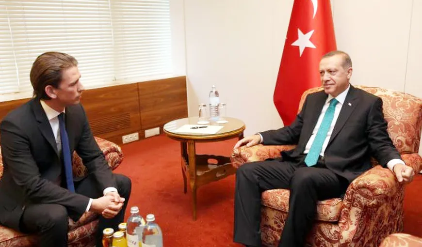 Tensiuni între Austria şi Turcia: Viena consideră că o eventuală vizită a lui Erdogan este indezirabilă. Ankara reacţionează