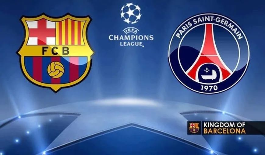 BARCELONA – PSG 6-1 şi DORTMUND – BENFICA 4-0 în Champions League GOLURILE VIDEO