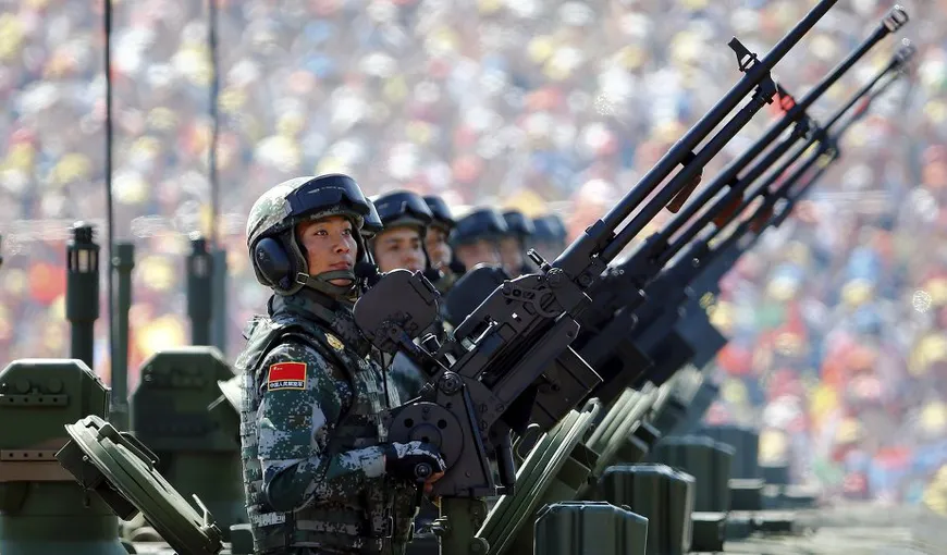 Beijingul anunţă că bugetul Armatei va creşte cu doar 7%. Până în 2016, majorările erau cu două cifre