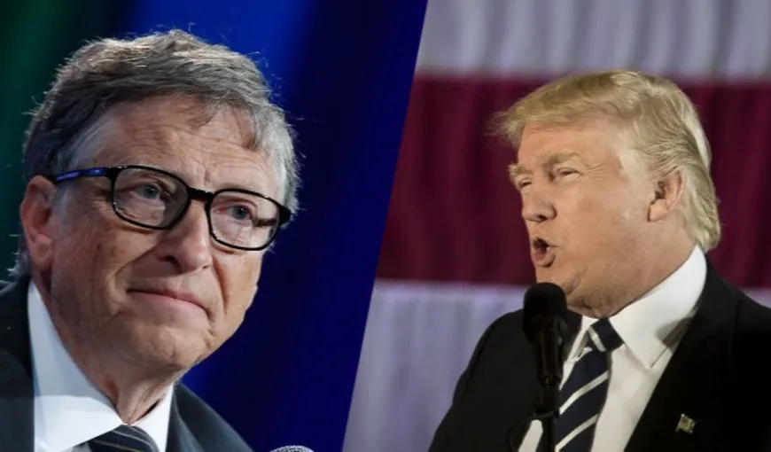 Bill Gates, la Casa Albă pentru discuta cu Donald Trump despre asistenţa internaţională