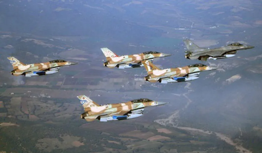 Raiduri ale aviaţiei militare israeliene asupra Fâşiei Gaza după un tir cu proiectil