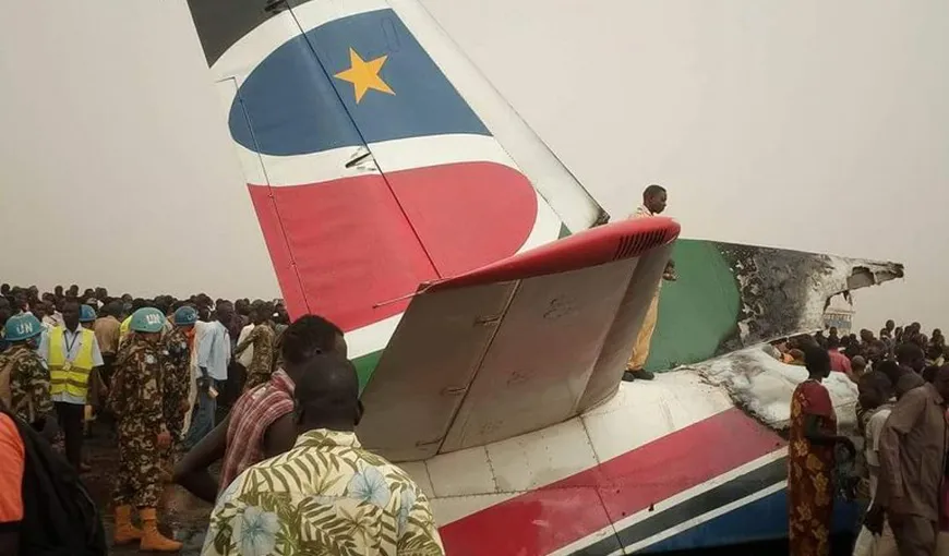 Avion cu peste 40 de persoane la bord, aterizare forţată în Sudan