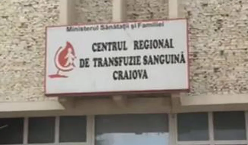 Doi angajaţi ai Centrului de Transfuzie Sanguină Craiova, reţinuţi pentru luare de mită
