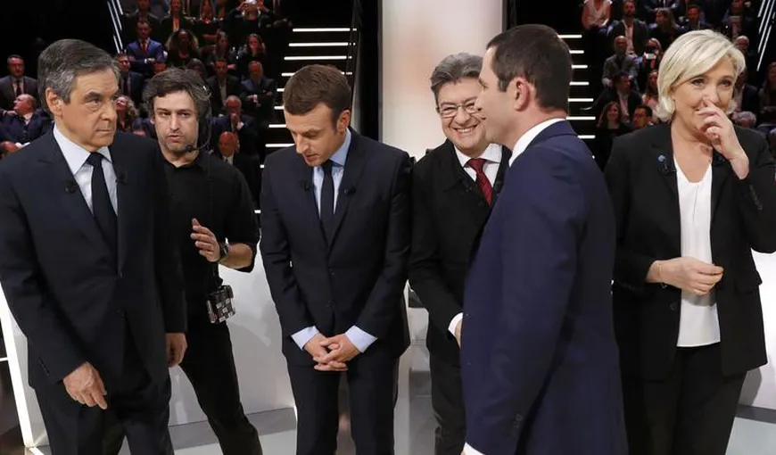 Alegeri în Franţa: Zece milioane de telespectatori au urmărit dezbaterea electorală între candidaţi