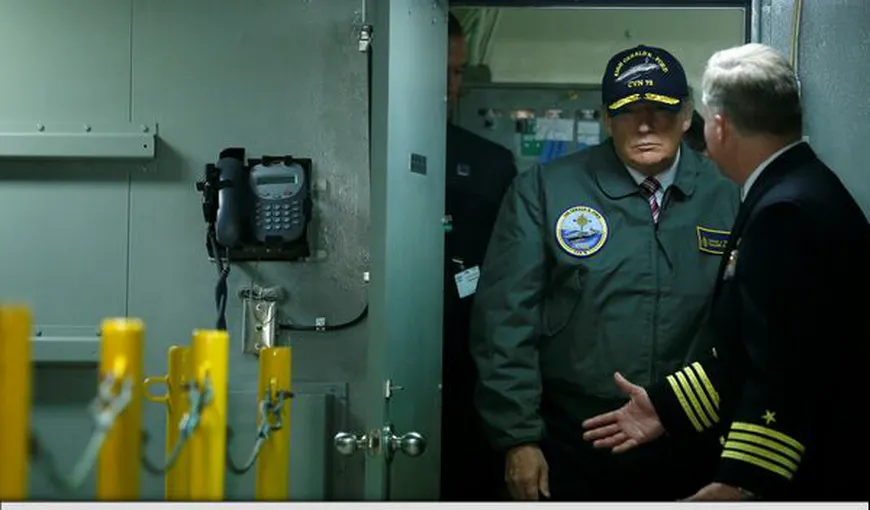 Donald Trump vrea 12 portavioane pentru marina americană