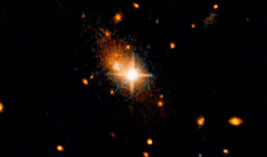 Turbulenţe în Univers. O gaură neagră a „zburat” din centrul galaxiei sale