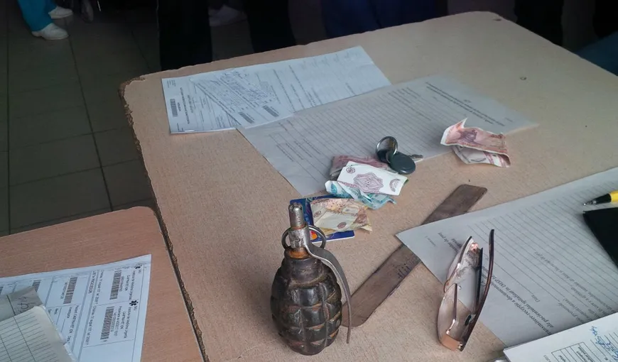 Medicii din Chişinău au găsit o grenadă în buzunarul unui pacient beat