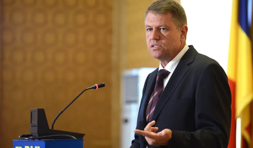 Preşedintele Klaus Iohannis: Nu mă grăbesc cu propunerea unui nou şef la SIE