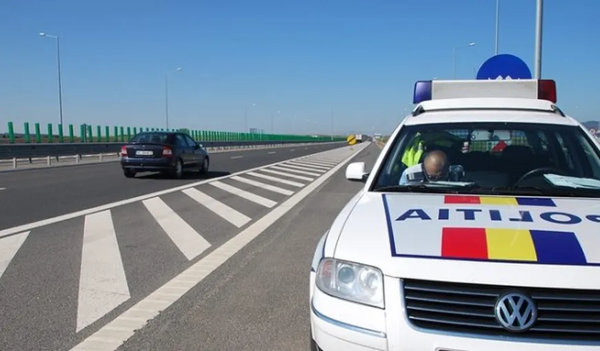 Un şofer a fost prins pe Autostrada A3 în timp ce conducea cu 225 de kilometri pe oră