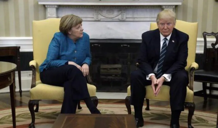 Trump i-ar fi înmânat lui Merkel o „factură” de 300 de miliarde de dolari în contul „datoriilor” Germaniei faţă de NATO