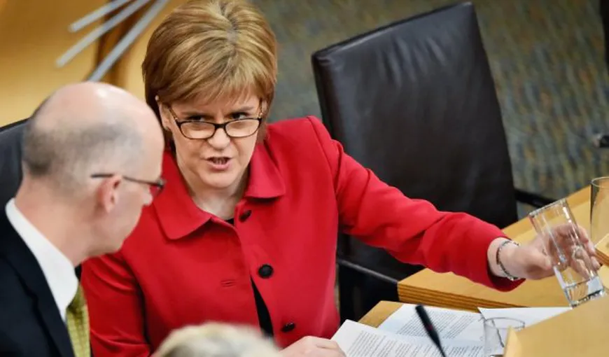 Parlamentul de la Edinburgh aprobă organizarea unui nou referendum pentru independenţa Scoţiei