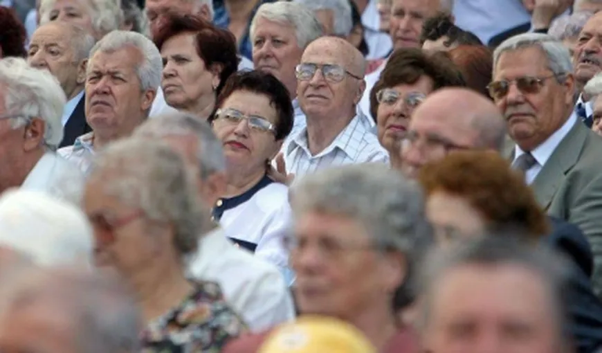 Numărul de pensionari a scăzut cu 39.000 în ultimul an, până sub 5,24 milioane. Cu cât a crescut pensia medie