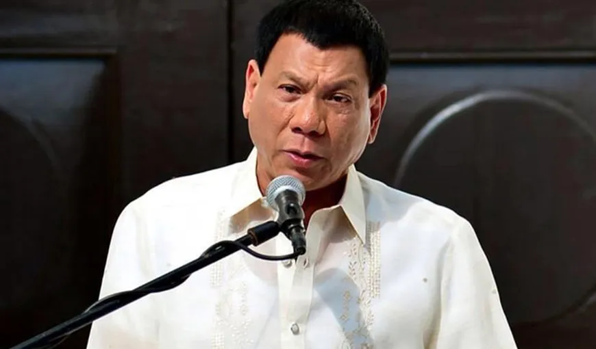 Rodrigo Duterte nu va candida pentru un alt mandat prezidenţial şi ar putea să demisioneze