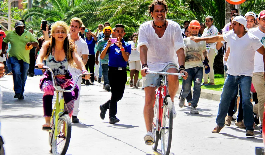 Shakira, acuzată de plagiat pentru a doua oară. Un cântăreţ cubanez susţine că refrenul piesei „La Bicicleta” este copiat