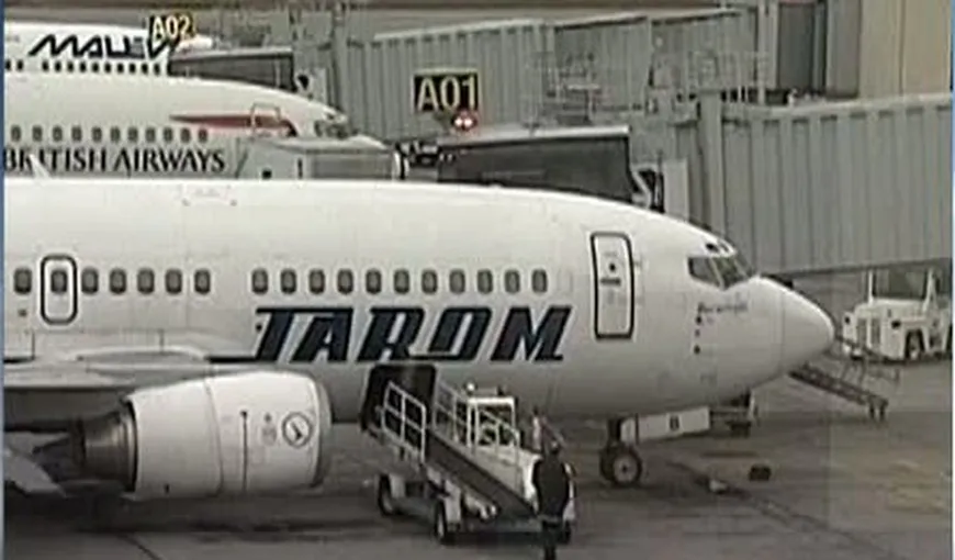 TAROM suspendă unele rute externe operate din Iaşi, din cauza numărului insuficient de aeronave