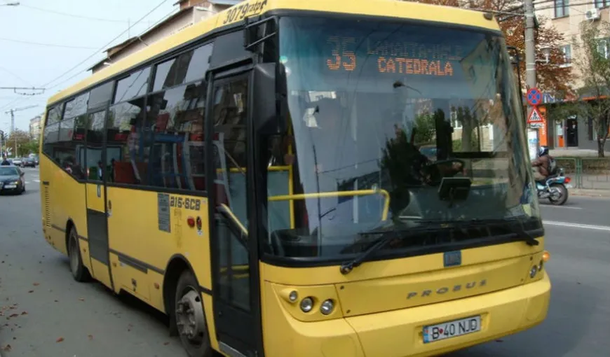 Grevă spontană la societatea de transport public Ploieşti. 70% din autobuze au fost retrase de pe traseu