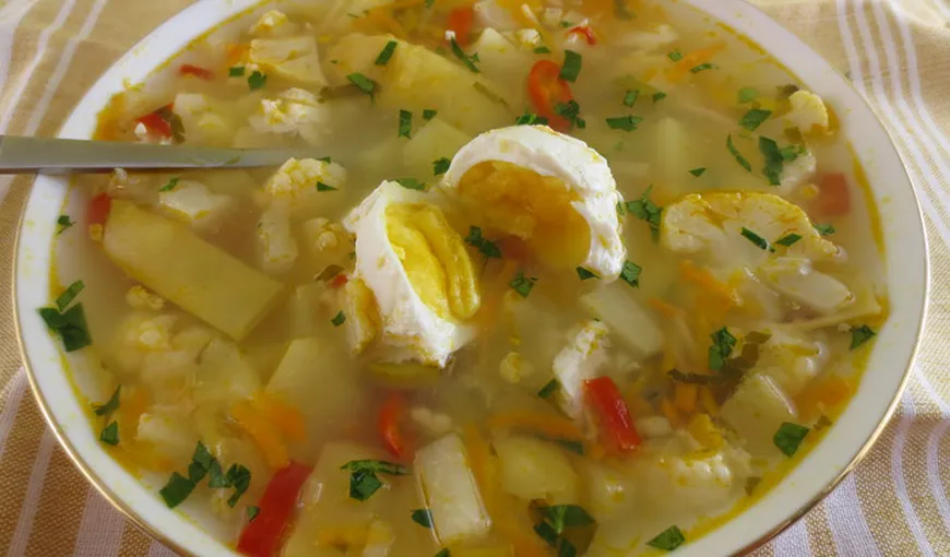Reţetele tale: Zama cu ouă „româneşti”