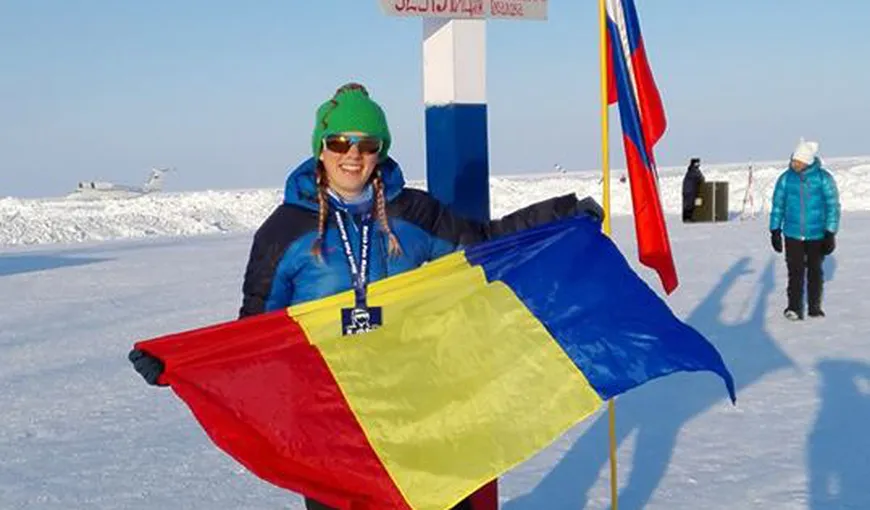 Simona Dumitrescu, prima româncă de la Maratonul de la Polul Nord, a cucerit medalia de argint