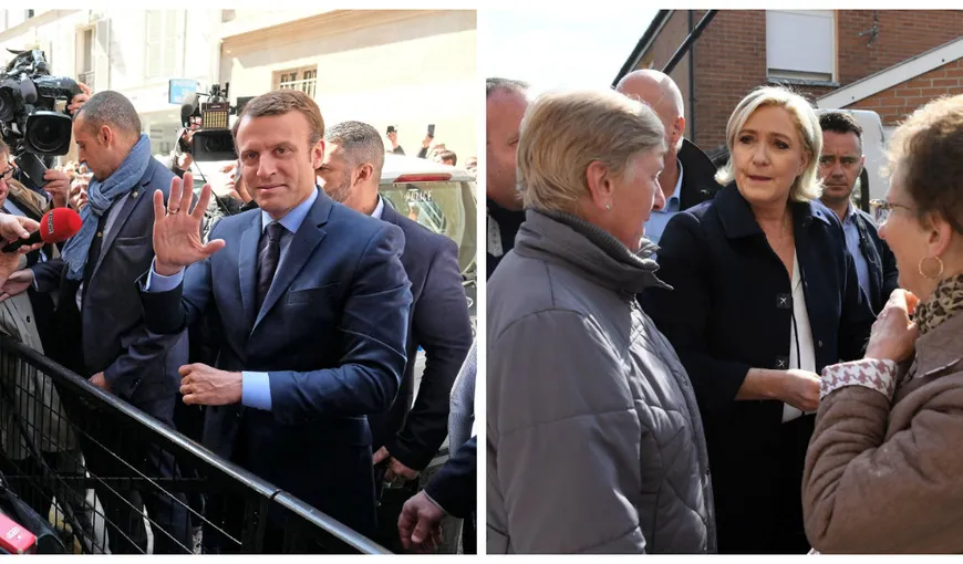 Macron şi Le Pen au câştigat primul tur al alegerilor prezidenţiale din Franţa. Rezultate definitive