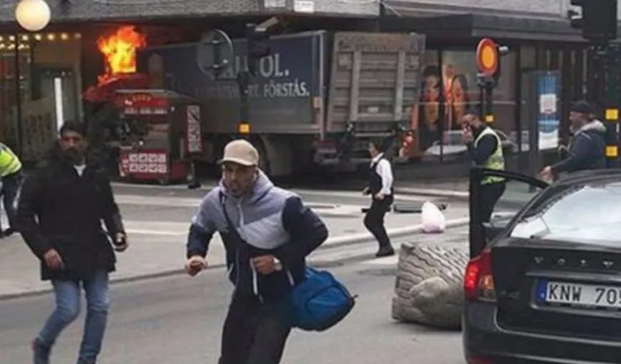 Principalul suspect în atentatul de la Stockholm a recunoscut atacul cu camionul