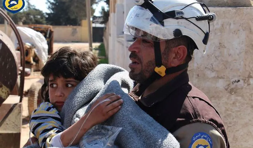Armata siriană dă vina pe coaliţia internaţională pentru atacul cu gaze toxice care a ucis sute de persoane. SUA neagă acuzaţiile