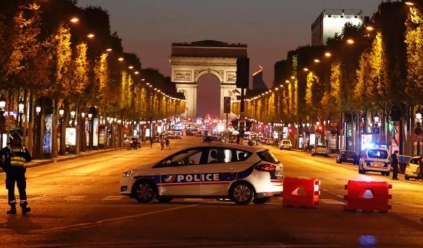 Atac armat pe Champs-Elysees: Autorul avea antecedente penale, dar nu era cunoscut ca militant