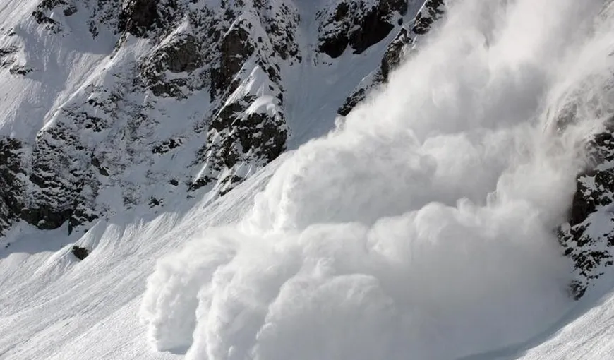 Pericol de avalanşe în Munţii Făgăraş