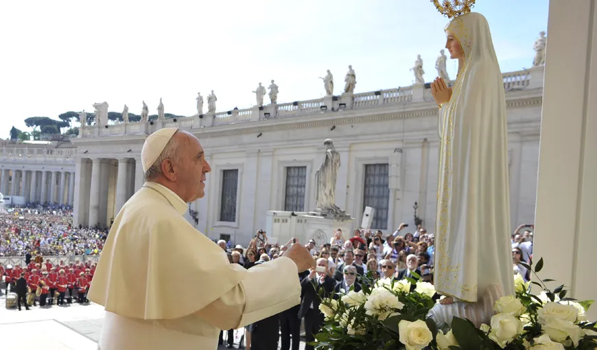 Papa Francisc îi canonizează pe copiii care au avut viziuni de la Madona