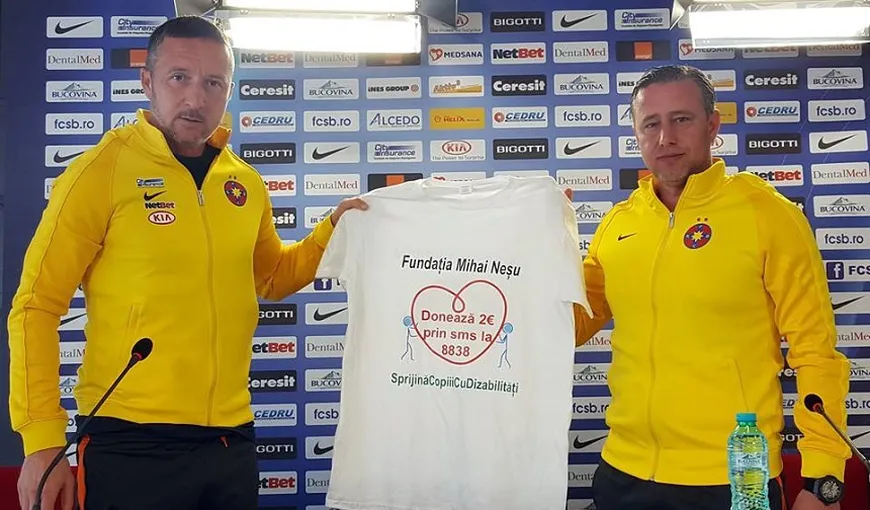 STEAUA – DINAMO 2017: Tricouri personalizate cu Mihai Neşu la derby