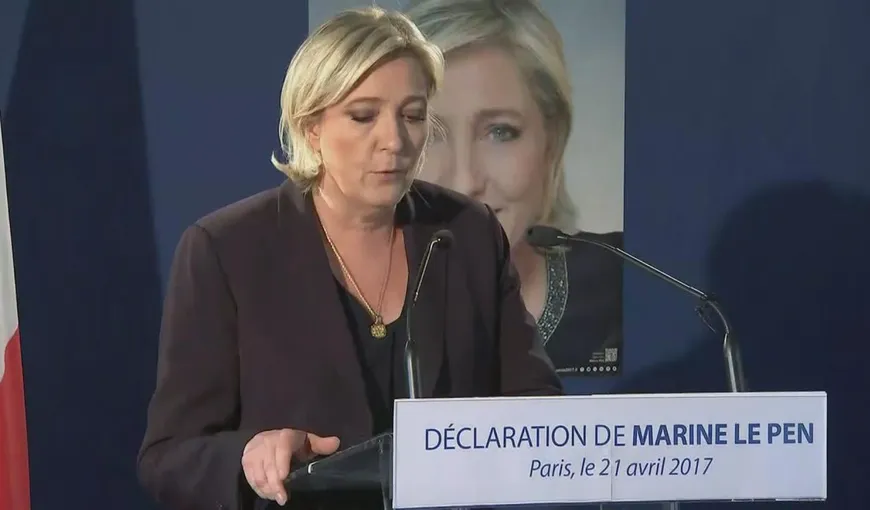Alegeri prezidenţiale în Franţa: Marine Le Pen se autosuspendă din funcţia de preşedinte al Frontului Naţional