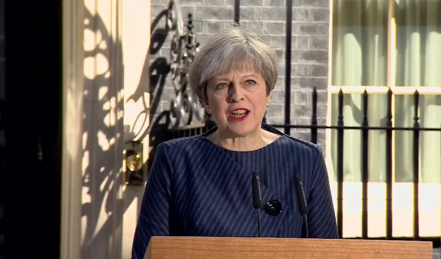 Theresa May, premierul Marii Britanii, vrea un alt Parlament. Anunţă alegeri anticipate pentru 8 iunie