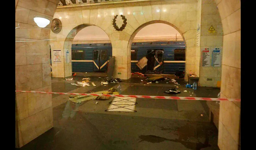 A fost identificată persoana care a organizat atacul de la metroul din Sankt Petersburg