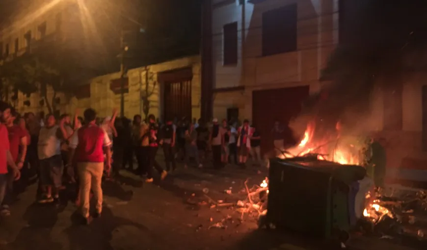 Clădirea Congresului din Paraguay, incendiată de protestatari