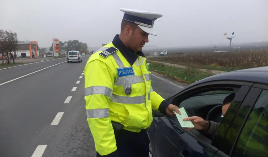 Poliţia a amendat peste 12.000 de şoferi, de Paşte. 1.100 de permise de conducere au fost reţinute