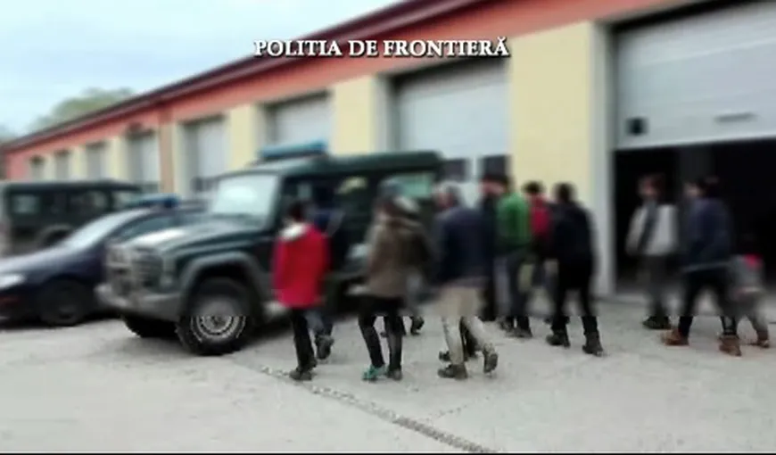 21 de persoane din Libia, Irak, Afganistan şi Pakistan, prinse când încercau să intre ilegal în România VIDEO
