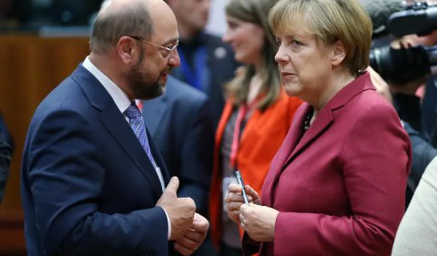 Alegeri legislative în Germania: Merkel şi Schultz se vor confrunta într-o singură dezbatere televizată