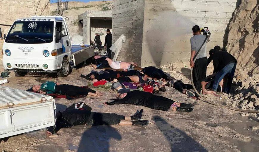 Siria: Bilanţul victimelor atacului chimic din Khan Sheikhoun a ajuns la 86 de morţi