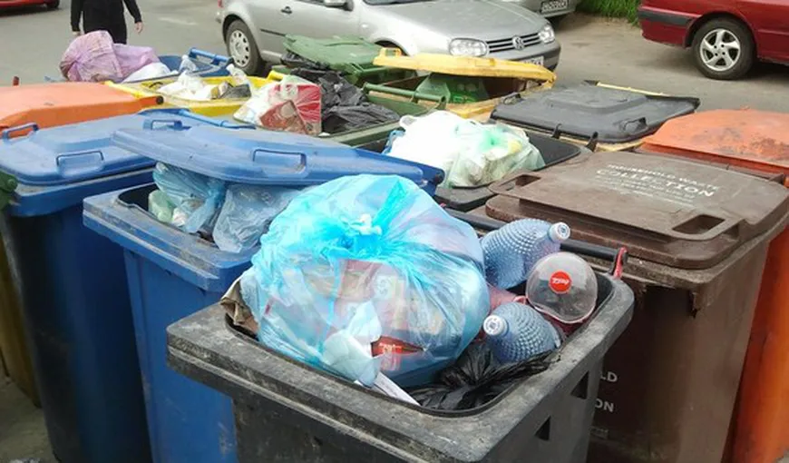 Sectorul 4 ar putea rămâne fără tomberoane şi coşuri de gunoi pe străzi, din 10 aprilie. Contractul cu REBU s-a TERMINAT