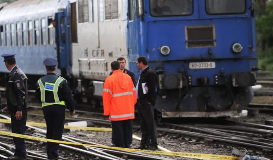 Accident feroviar în Maramureş. O maşină a fost lovită de tren