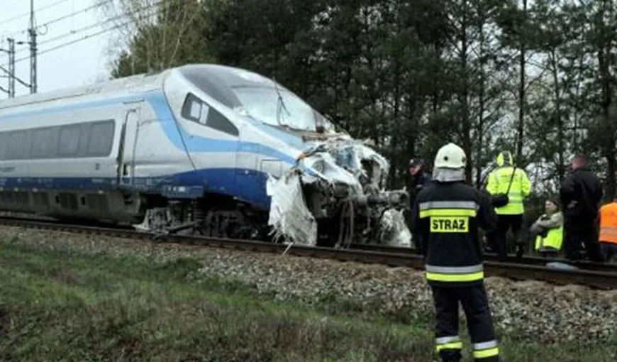 Accident feroviar în Polonia. 18 răniţi, dintre care şapte în stare gravă