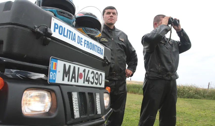 Echipe mixte formate din poliţişti de frontieră, la graniţa dintre România şi Serbia