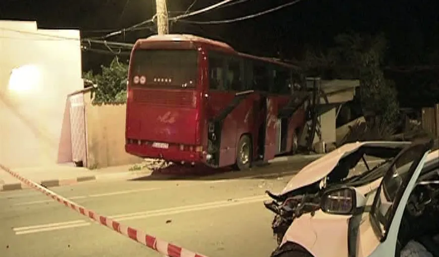 PERICOL de EXPLOZIE după un accident grav, produs lângă Bucureşti VIDEO