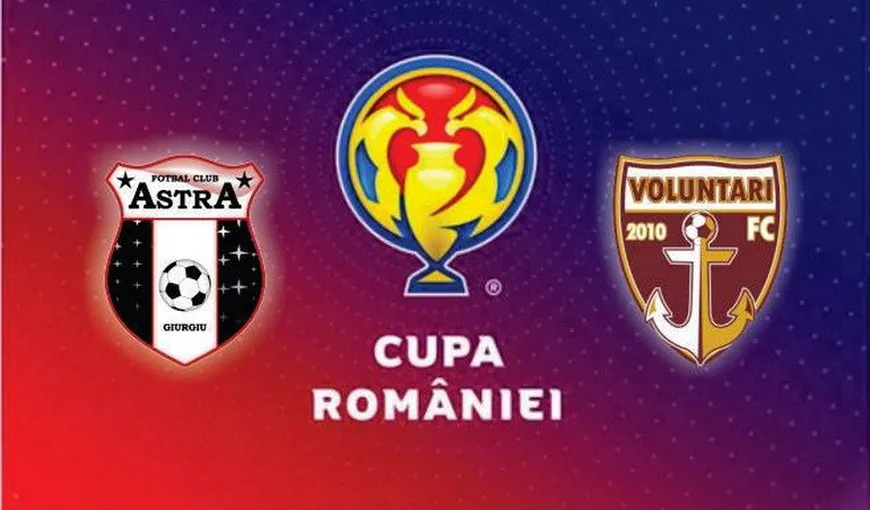 FC VOLUNTARI a câştigat CUPA ROMÂNIEI. 6-4 după penalty-uri în finala cu ASTRA