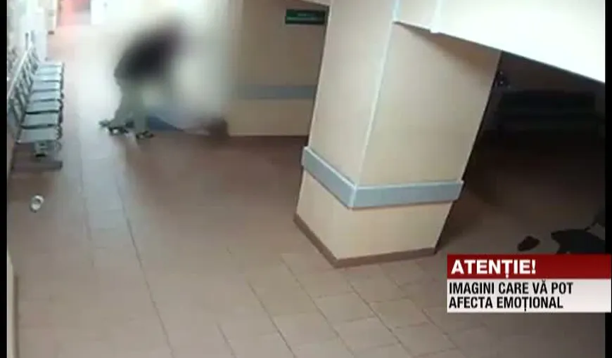 Scene şocante într-un spital din România. Două asistente au fost bătute cu bestialitate de un bărbat VIDEO
