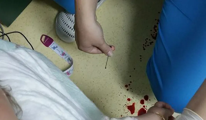 Caz revoltător într-o clinică privată din Braşov. Un copil de 10 luni a trecut prin chinuri groaznice în timpul unei recoltări de sânge