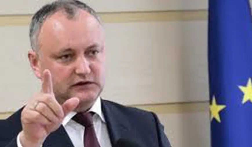 Igor Dodon: Aderarea Republicii Moldova la NATO este „în mod categoric inacceptabilă”