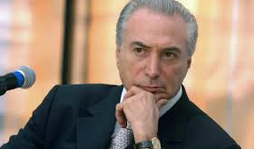 Preşedintele Braziliei, Michael Temer, a fost înregistrat când a aprobat fapte de corupţie